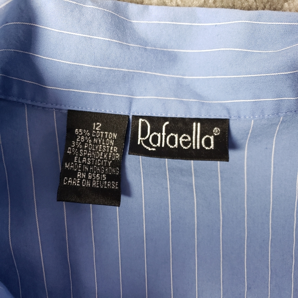 Rafaella Tuxedo Style Ruffle Dress Business Career - Picture 7 of 8
